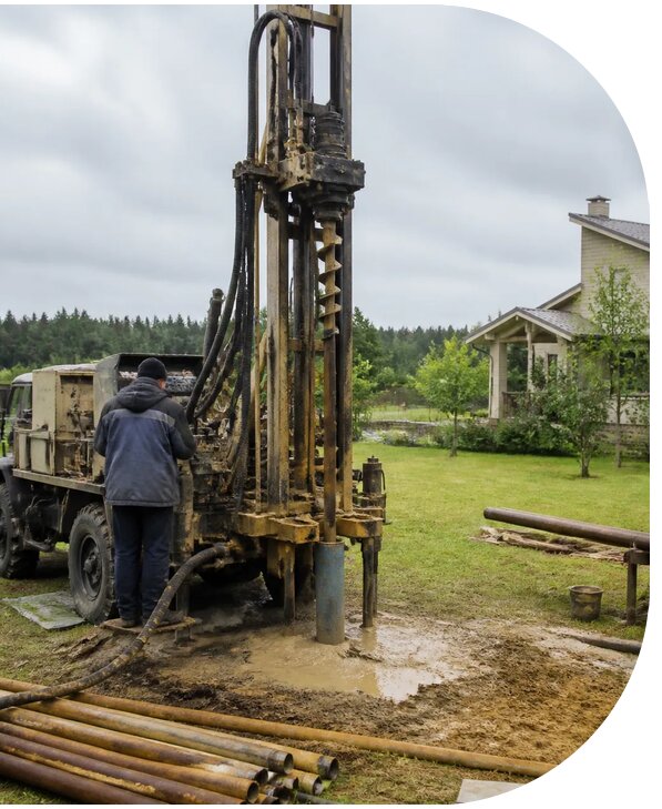 Бурение скважины для водоснабжения частного дома в Ирбите